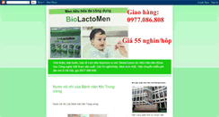 Desktop Screenshot of biolactomen.com